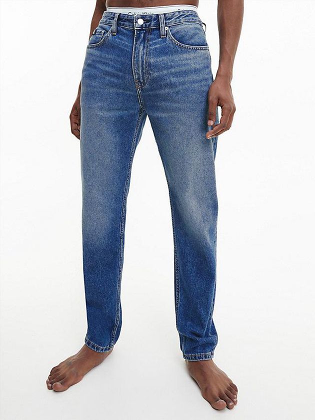 Calvin Klein USA Tapered Mens Jeans Blue 1879042-YF